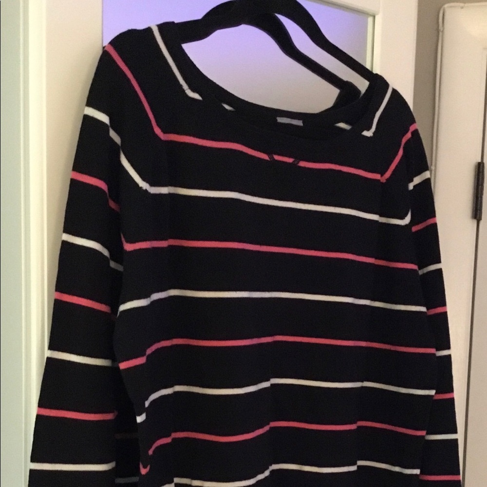 Black/White/Pink Sweater